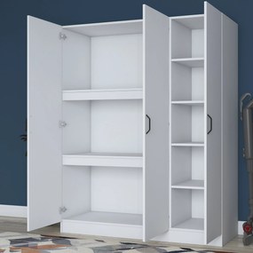 Roupeiro BA105 – Branco – 145x181,8x55 cm