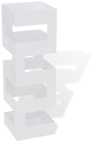 Suporte Guarda-chuva Branco Aço 485 cm