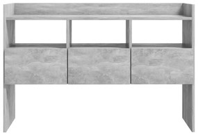 Aparador 105x30x70 cm derivados de madeira cinzento-cimento