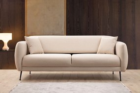 Sofá-cama 3 Lugares Sevilla – Bege – 214x98x85 cm