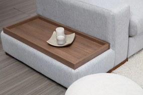 Sofá de Canto Loop – Cinza Claro – 332 cm x 194 cm
