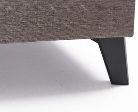 Sofá-Cama de Canto Efsun – Castanho – 300 x 78 cm