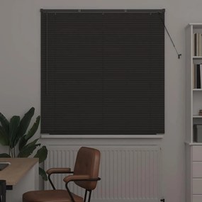 Persiana de Janela Cinzento-escuro 80 x 130 cm Alumínio