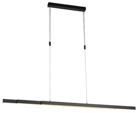 Candeeiro de suspensão antracite com LED e dimmer ajustável - Juliet Design