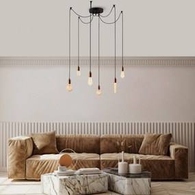 Chandelier Kabluni – Cobre – 126 x 126 cm