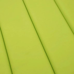 Almofadão p/ espreguiçadeira tecido oxford verde brilhante