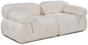 Sofá de 2 Lugares Bubble – Creme – 190 cm x 95 cm x 75 cm