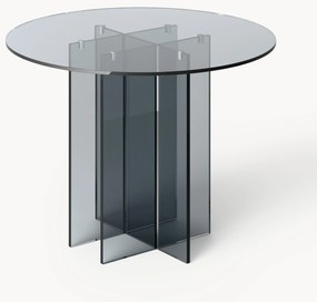 Mesa de jantar redonda de vidro Anouk, vários tamanhos