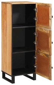 vidaXL Buffê Castanho 40 x 33 x 110 cm Madeira de manga maciça