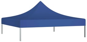 Teto para tenda de festas 2x2 m 270 g/m² azul