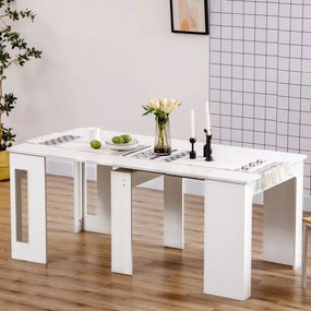 Mesa de Jantar Extensível Rima - 180cm - Design Minimalista