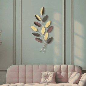 PAINEL DE PAREDE COLORIDO 31X1,9X61 CM MULTICOLORIDO