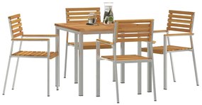 Conjunto de Jantar de Jardim 5 pcs