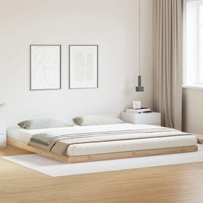 Cama 160x210 cm em Madeira Sólida de Pinho