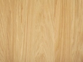 Mesa de refeição extensível em madeira castanha clara 120/150 x 75 cm MADOX Beliani