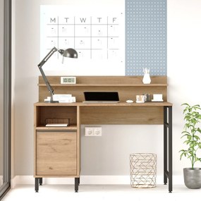 Secretária ON16 – Nogal – 120x99,8x54,05 cm