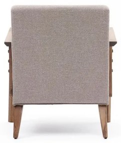 Cadeira Wing Kemer – Creme – 69x80x83 cm