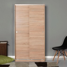 Roupeiro "Zenith" – Carvalho Sonoma – 94 x 182 x 52 cm – Design Modern