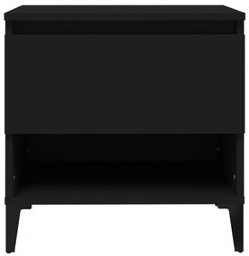 Mesa de apoio 50x46x50 derivados de madeira preto