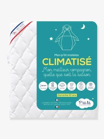 Colchão Climatise antiácaros, para bebé, capa amovível branco