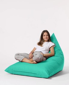 Puff de Jardim Pyramid Big Bed – Turquesa – 145x35x90 cm | Tribo Home