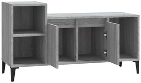 Móvel de TV 100x35x55 cm derivados de madeira cinzento sonoma