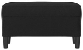 Banco 70x35x41 cm couro artificial preto