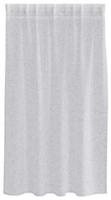 Cortinas 2 pcs Cinzento-claro 140 x 140 cm Poliéster