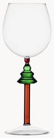 Copo de vinho em vidro de borossilicato artesanal com pé em forma de árvore Woodland Tales