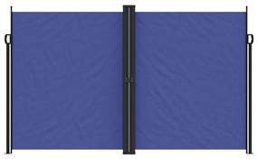 Toldo lateral retrátil 200x600 cm azul