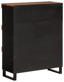 Móvel de apoio 85x33x107 cm madeira de acácia maciça