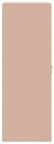 Aparador 34,5x39x107 cm aço rosa