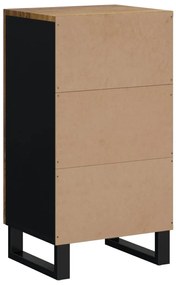 Aparador com porta 40x31x75 cm madeira de mangueira maciça