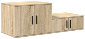 Armário de Armazenamento vidaXL em Carvalho Sonoma 103x41x40 cm em Mad