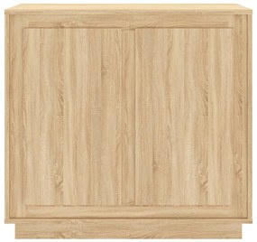 Aparador 80x34x75 cm derivados de madeira carvalho sonoma