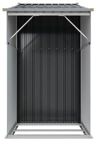 Abrigo de jardim 277x93x179 cm aço galvanizado antracite