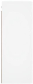 Armário de parede 69,5x34x90 cm derivados de madeira branco