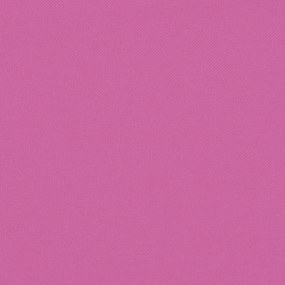 Almofadões p/ banco de jardim 2 pcs 150x50x7 cm tecido rosa