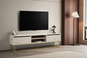 Móvel de TV Escape – Travertine Gold – 180 cm x 50 cm x 40 cm