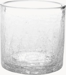 Copos artesanais Crackle, conjunto de 4