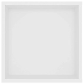 Armário de parede para TV 102x35x35 cm contraplacado branco