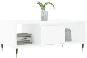 Mesa de centro 90x50x36,5 cm derivados de madeira branco