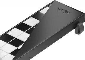 Mexen Flat Máscara M13 2 em 1 para ralo linear 70 cm, preta - 1719070