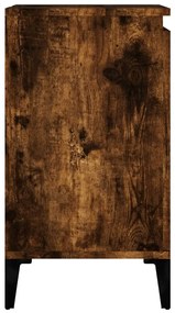 Móvel p/ lavatório 58x33x60cm derivados madeira carvalho fumado