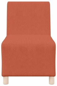 Sofá Chiar 3 pcs Laranja 55 x 74 x 82 cm
