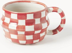 Canecas com padrão xadrez Ysia, conjunto de 4