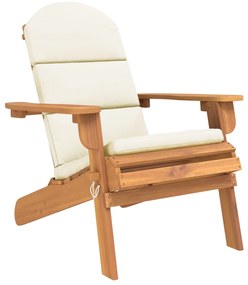 3 pcs conjunto lounge de jardim Adirondack acácia maciça