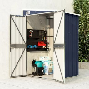 vidaXL Abrigo suspenso para jardim 118x100x178 cm aço antracite