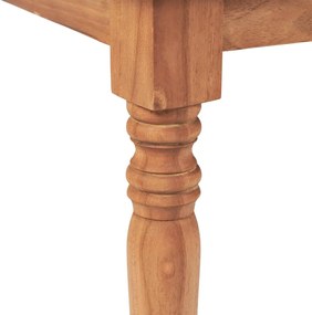 Mesa de centro Batavia em teca 90x50x45 cm