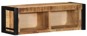 Móvel de TV 80x30x25 cm madeira mangueira áspera maciça